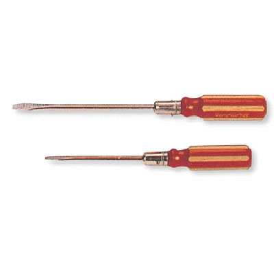 Screwdriver wooden handle (-/+)